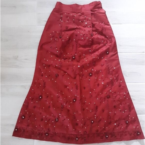 Kids Sari Saree Girls Size 30 (Fits 7-8 Years) - Picture 4 of 7